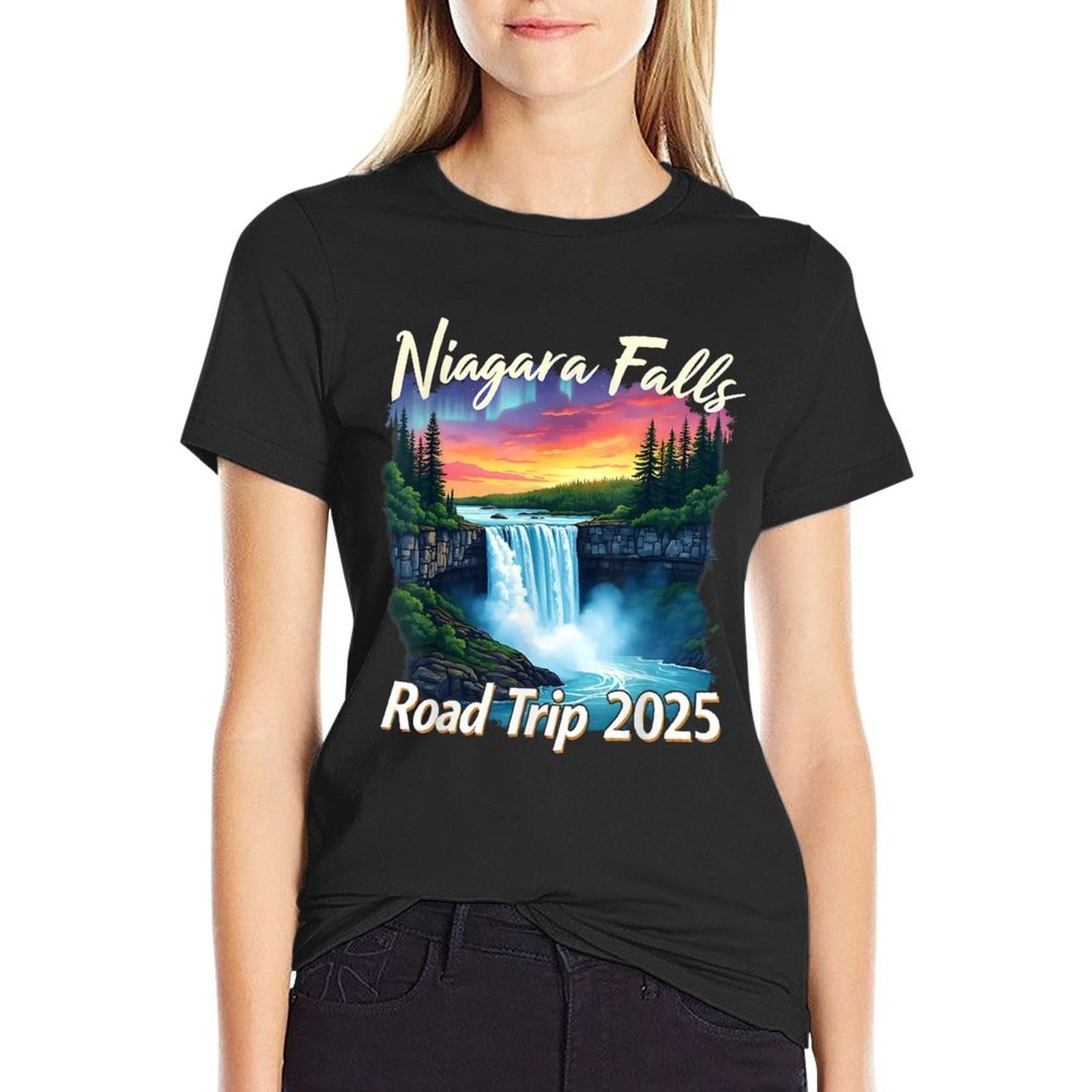 Niagara Falls Road Trip Family Vacation Trip Men Woman  Odor-resistant T-Shirt