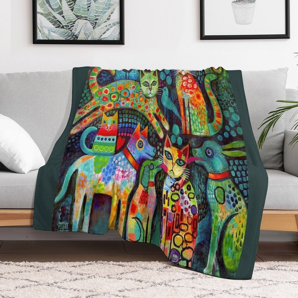 Family And Friends Premium Throw Blanket