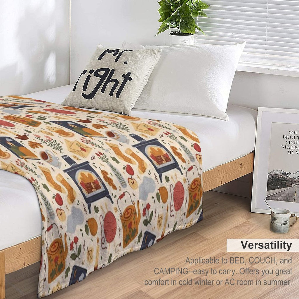 Stay Cozy Velvety-soft Throw Blanket