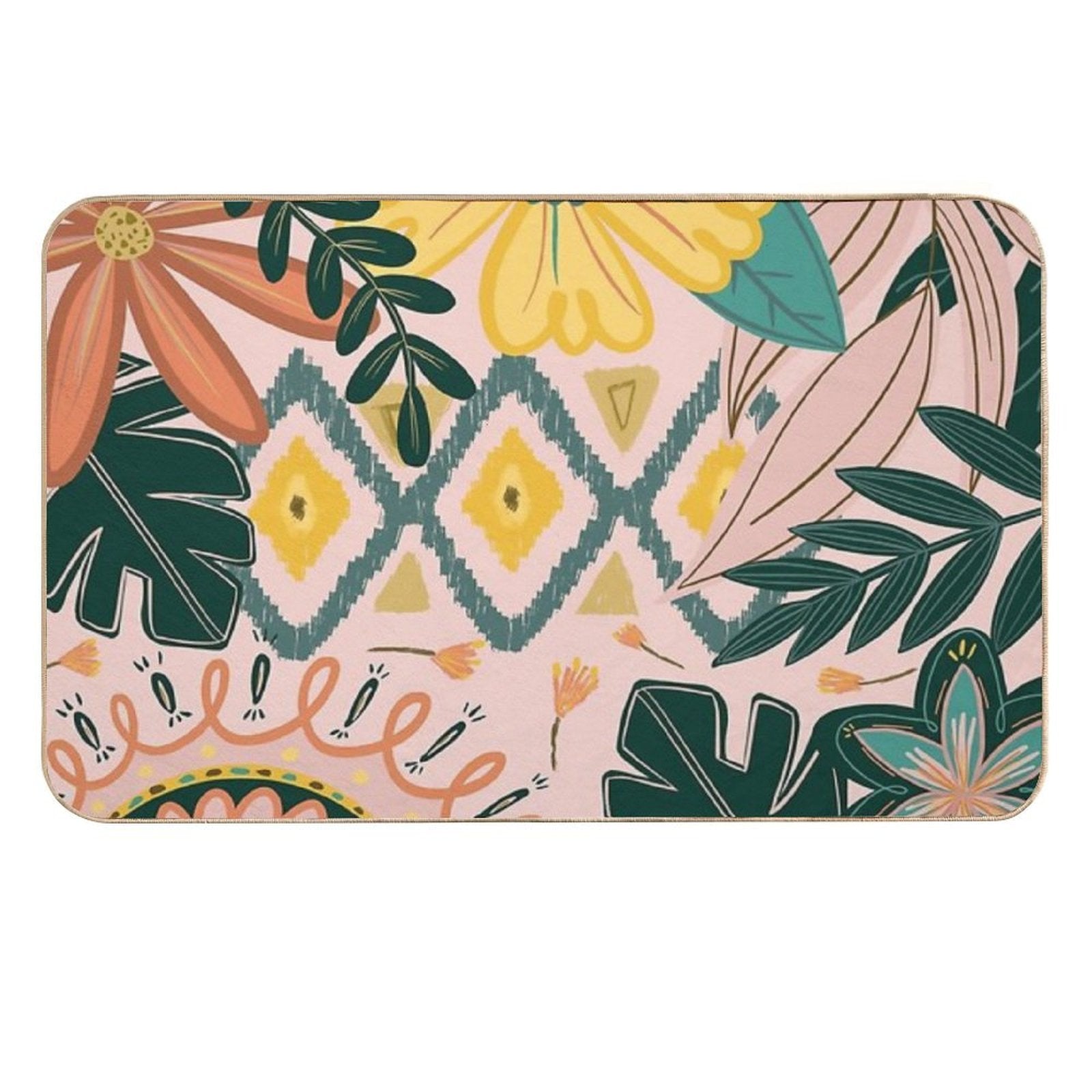 BOHO  Long-Lasting Bath Mat