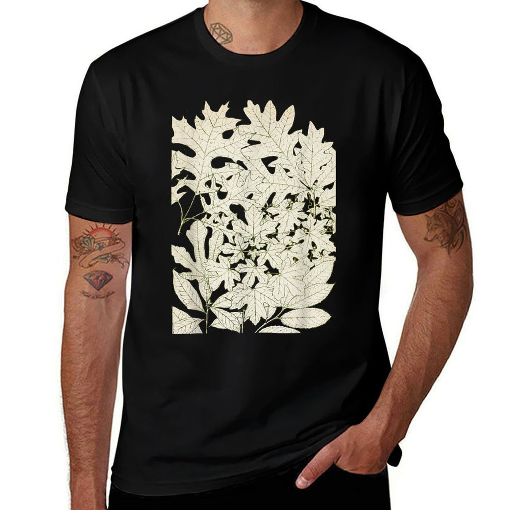 Cool Botanical Illustrations, Leaves And Flowers from Nature  Versatile T-Shirt