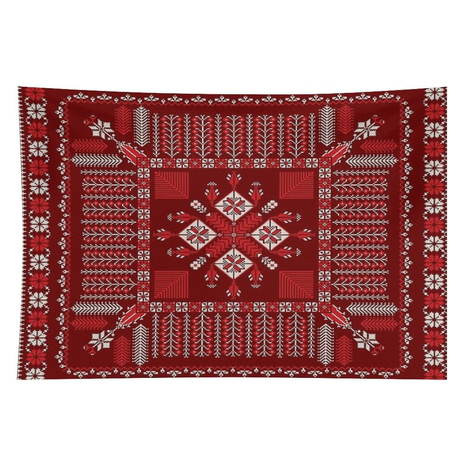 Tatreez Pattern Tapestry