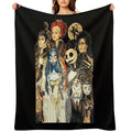 Tim Movie Horror Characters Film Plush Throw Blanket