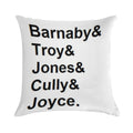 Midsomer Murders - Helvetica List Soft Ultra-Soft Texture Throw Pillow