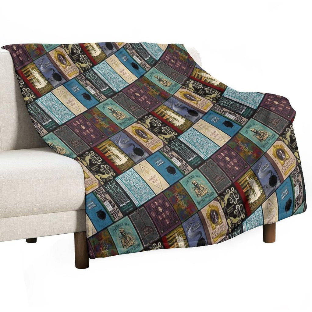 Wizarding Books Anti-pilling Throw Blanket
