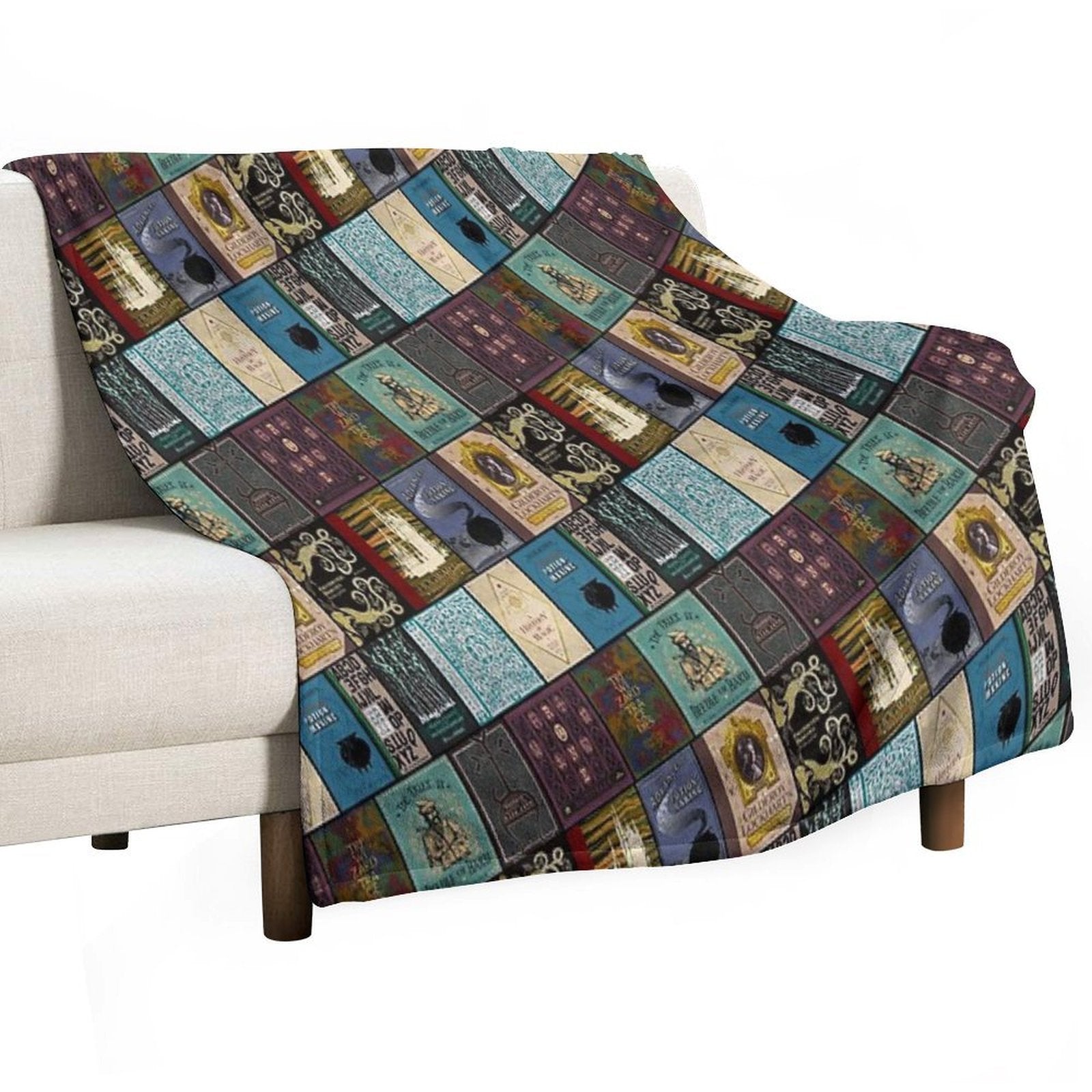 Wizarding Books Anti-pilling Throw Blanket