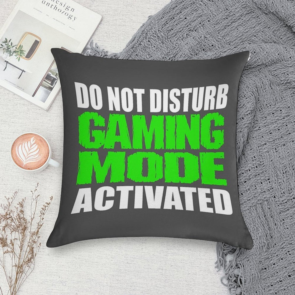 Gaming Mode Soft Decorative Cover Throw Pillow