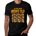 Im This Many Beers Old 50th Birthday  Heathered Texture T-Shirt