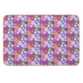 Flower Power  Fade-Resistant Bath Mat