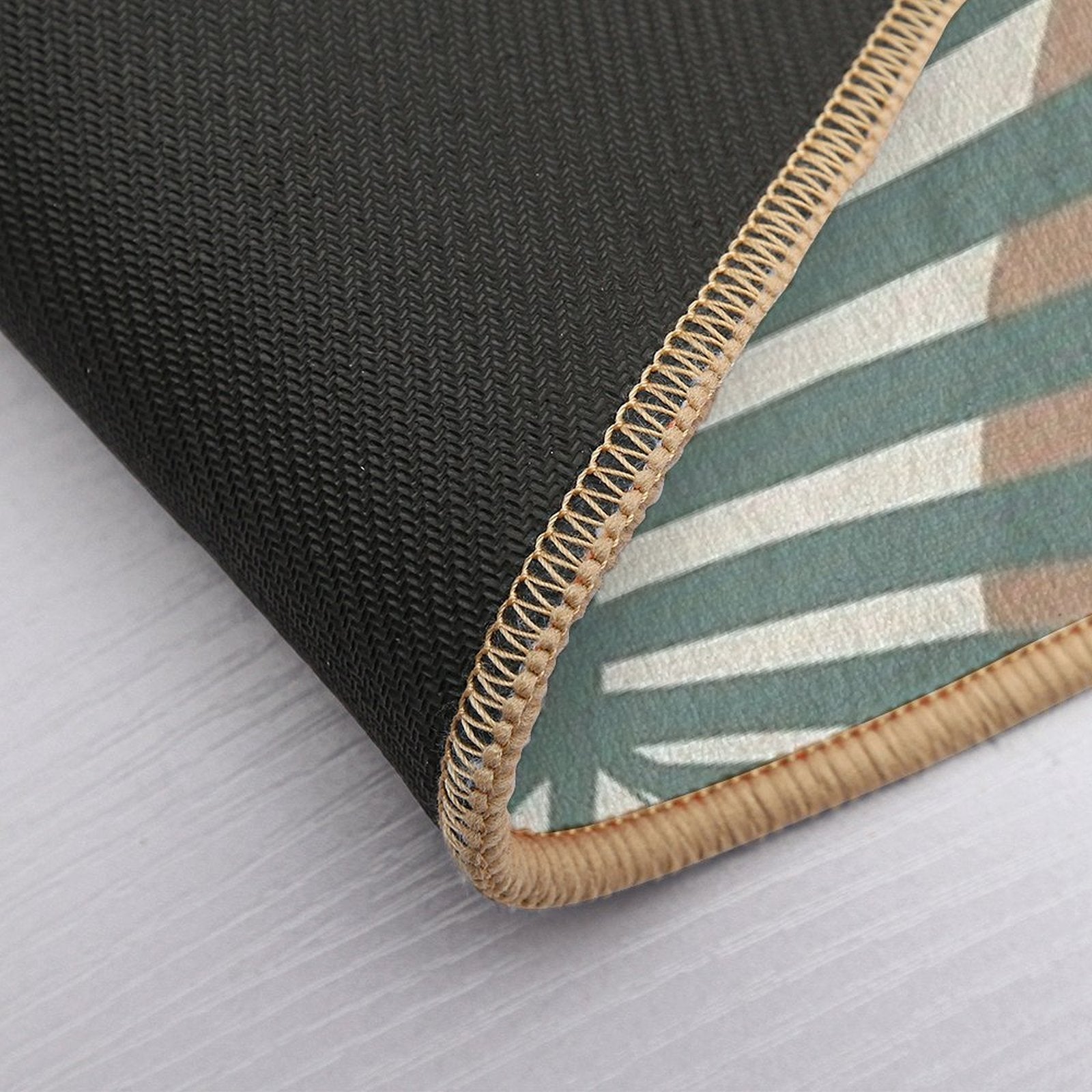 Minimal Jungle Leaves Finesse #1 #tropical #decor #art  Eco-Friendly Bath Mat