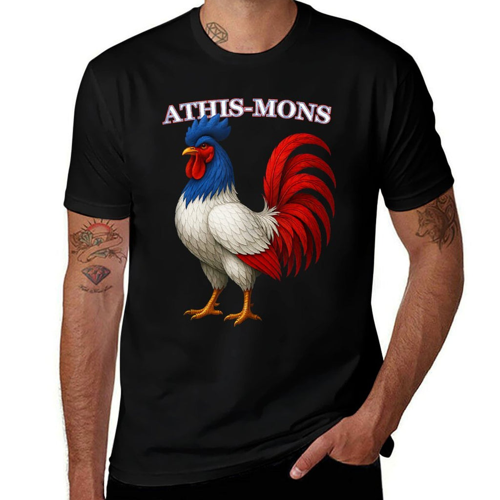 ATHIS-MONS France Français Souvenir Article  Moisture-wicking T-Shirt
