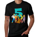 Scooby-Doo 5th Birthday This Meddling Kid Is 5  Quick-drying T-Shirt