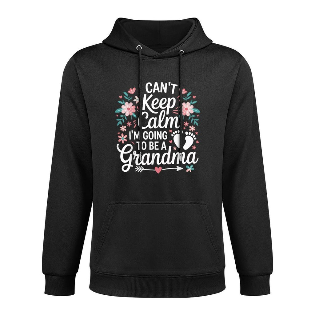 I Can’t Keep Calm I’m Going to Be A Grandma New Grandma Unisex Design Hoodie