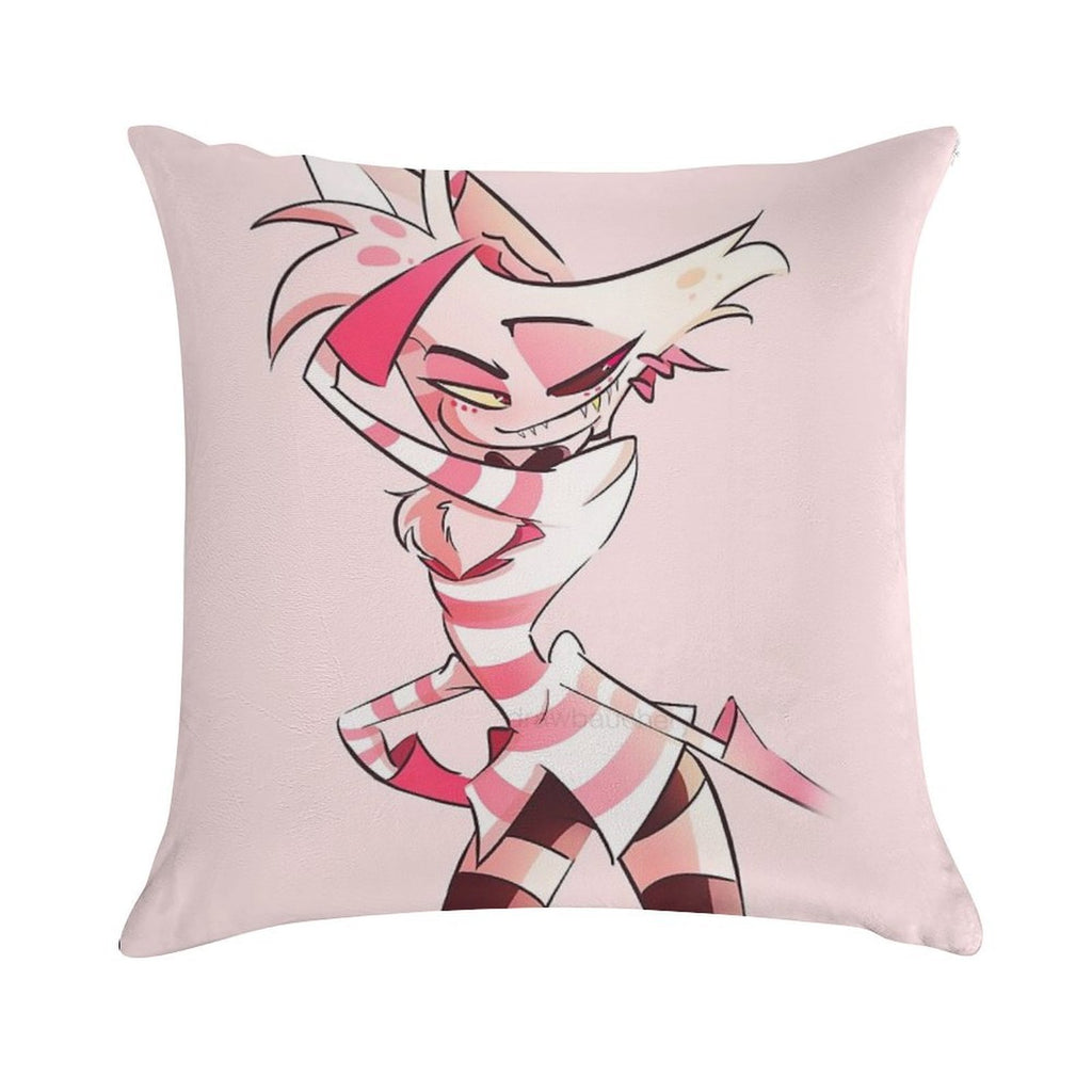 Angel Dust Soft Bedroom Essential Throw Pillow