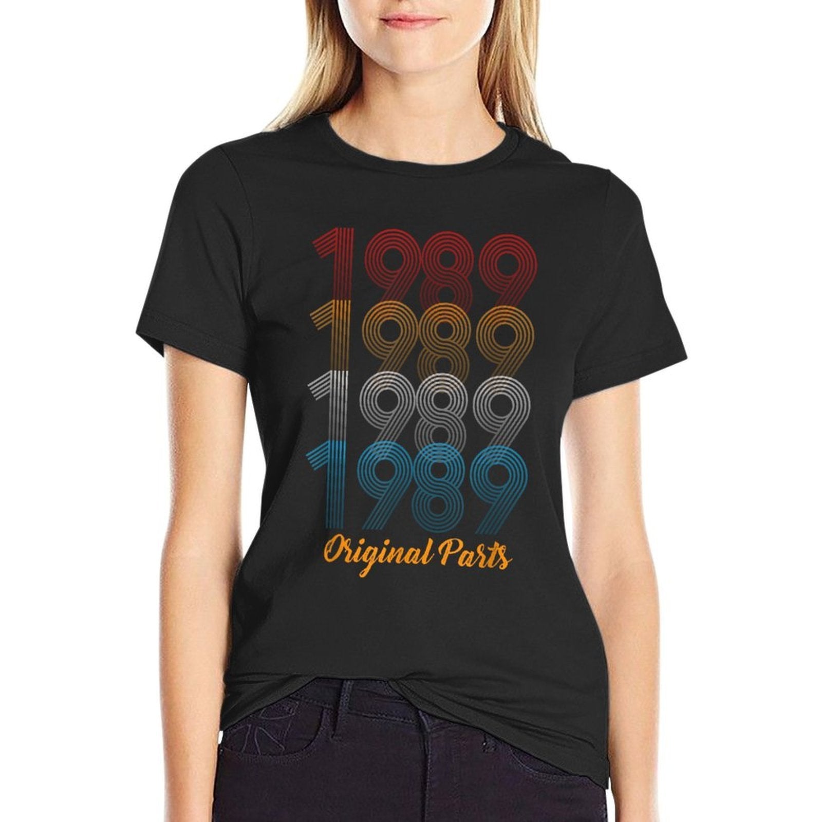 30th Birthday - 1989 Original Parts Retro Funny Gift  Durable T-Shirt