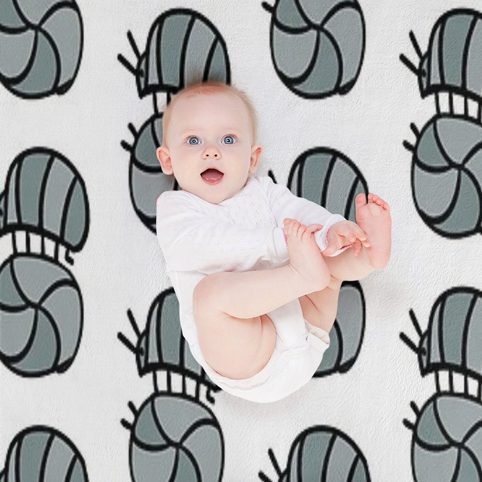 Roly-poly Machine-washable Throw Blanket