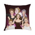 Bette Davis Soft Style Accent Throw Pillow