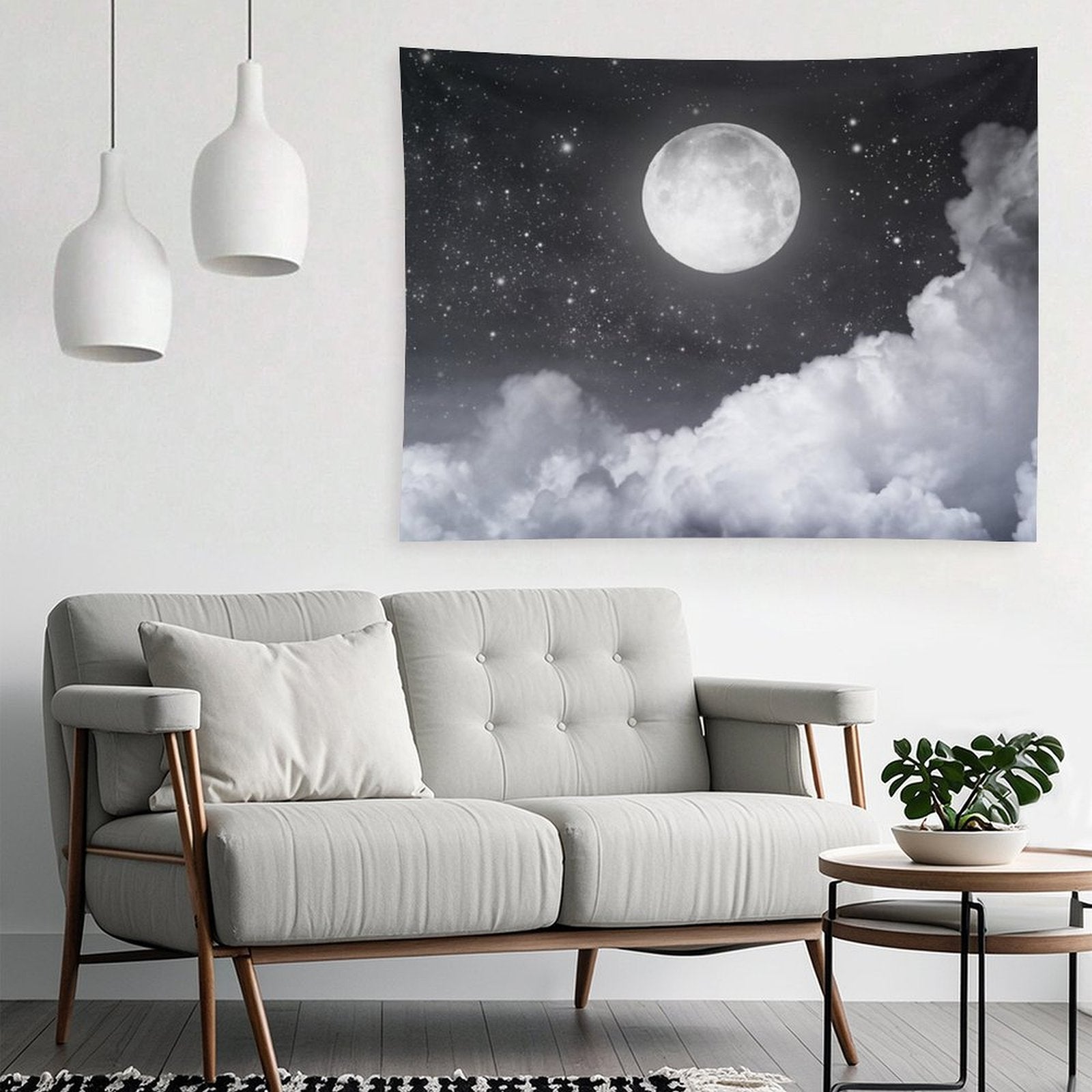 Touch of The Moon II Tapestry