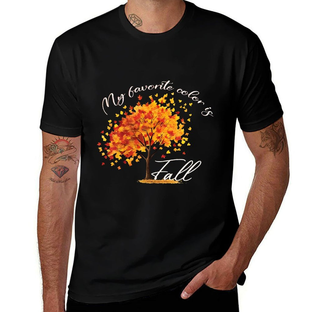 My Favorite Color Is Fall Sweatshirt  Slim-fit Cut T-Shirt