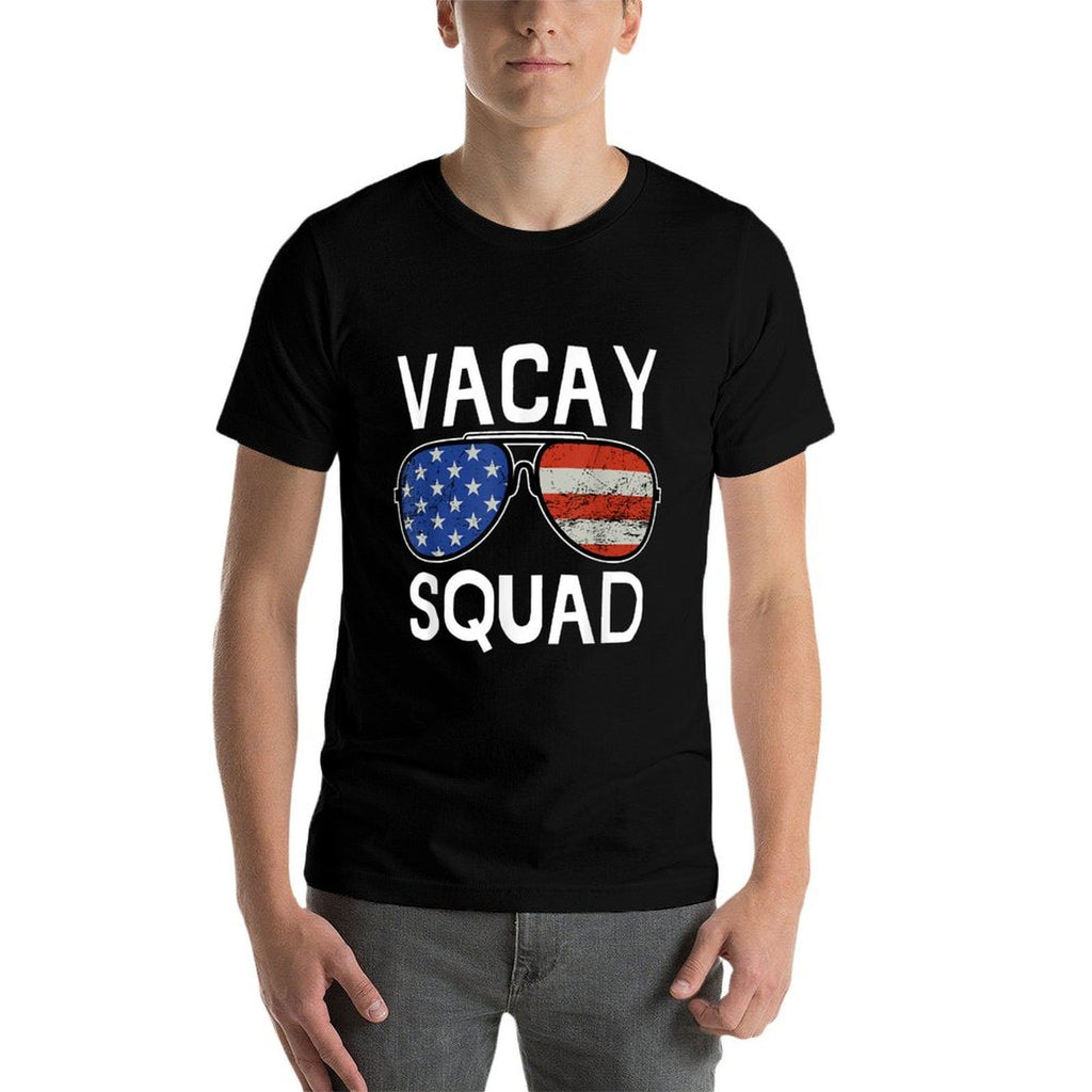 Vacay Squad Summer Vacation Family Friends Trip Matching Comfortable T-Shirt
