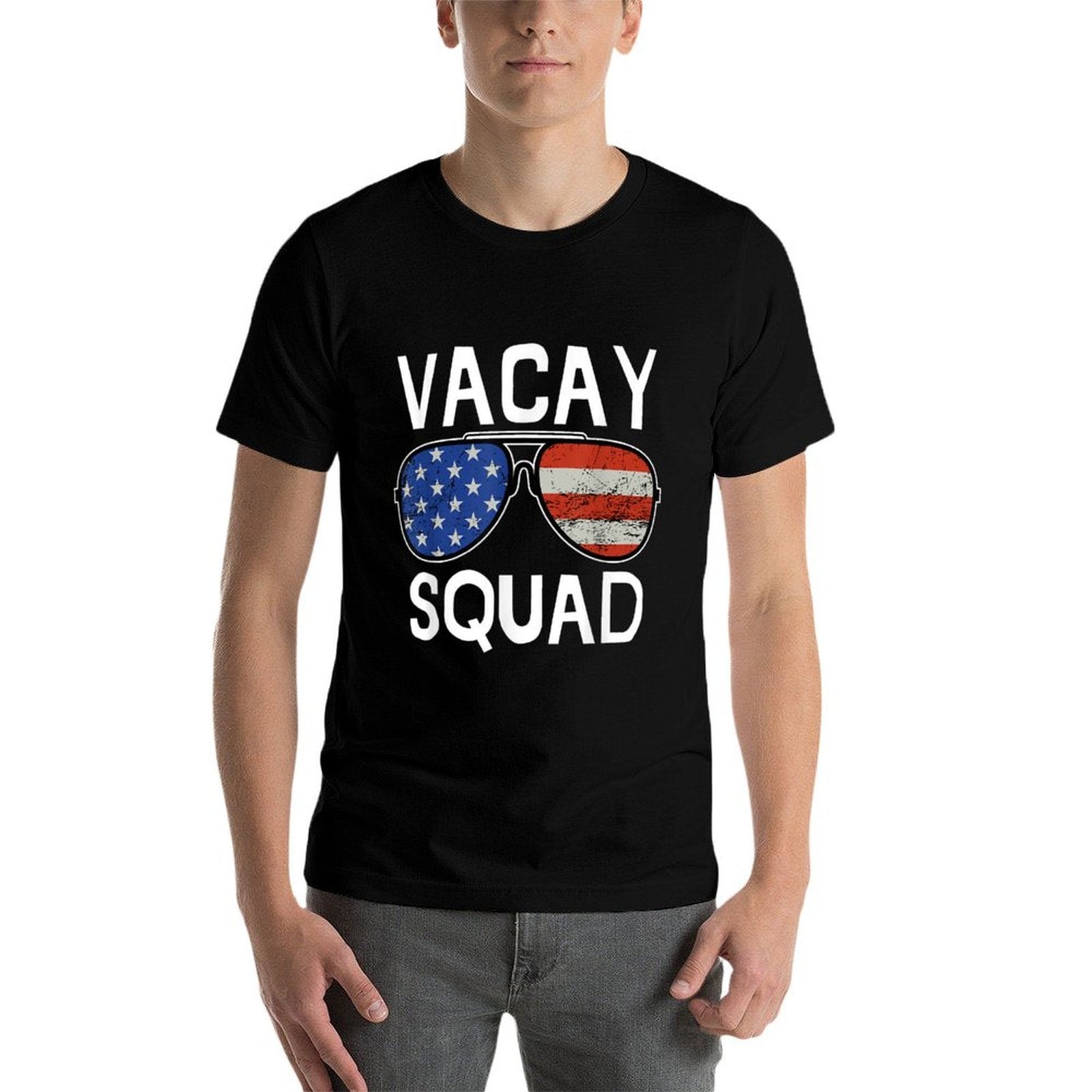 Vacay Squad Summer Vacation Family Friends Trip Matching Comfortable T-Shirt