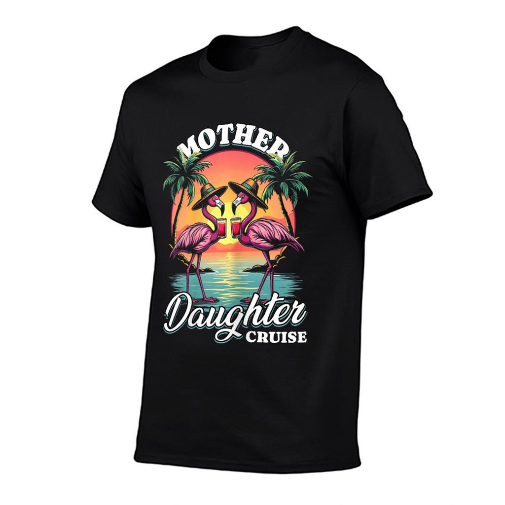 Mother Daughter Cruise Trip Mom Daughter Cruise Vacation  Moisture-wicking T-Shirt