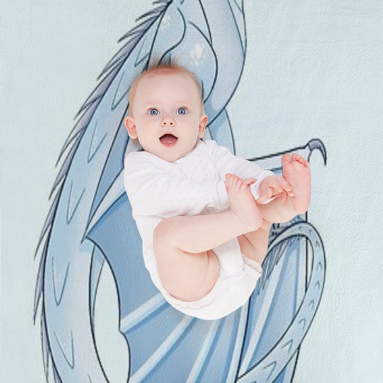 Winter The IceWing Anti-pilling Throw Blanket