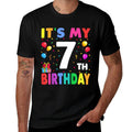 It's My 7th Birthday 7 Seven Happy Birthday Boys Or Girls  Classic T-Shirt