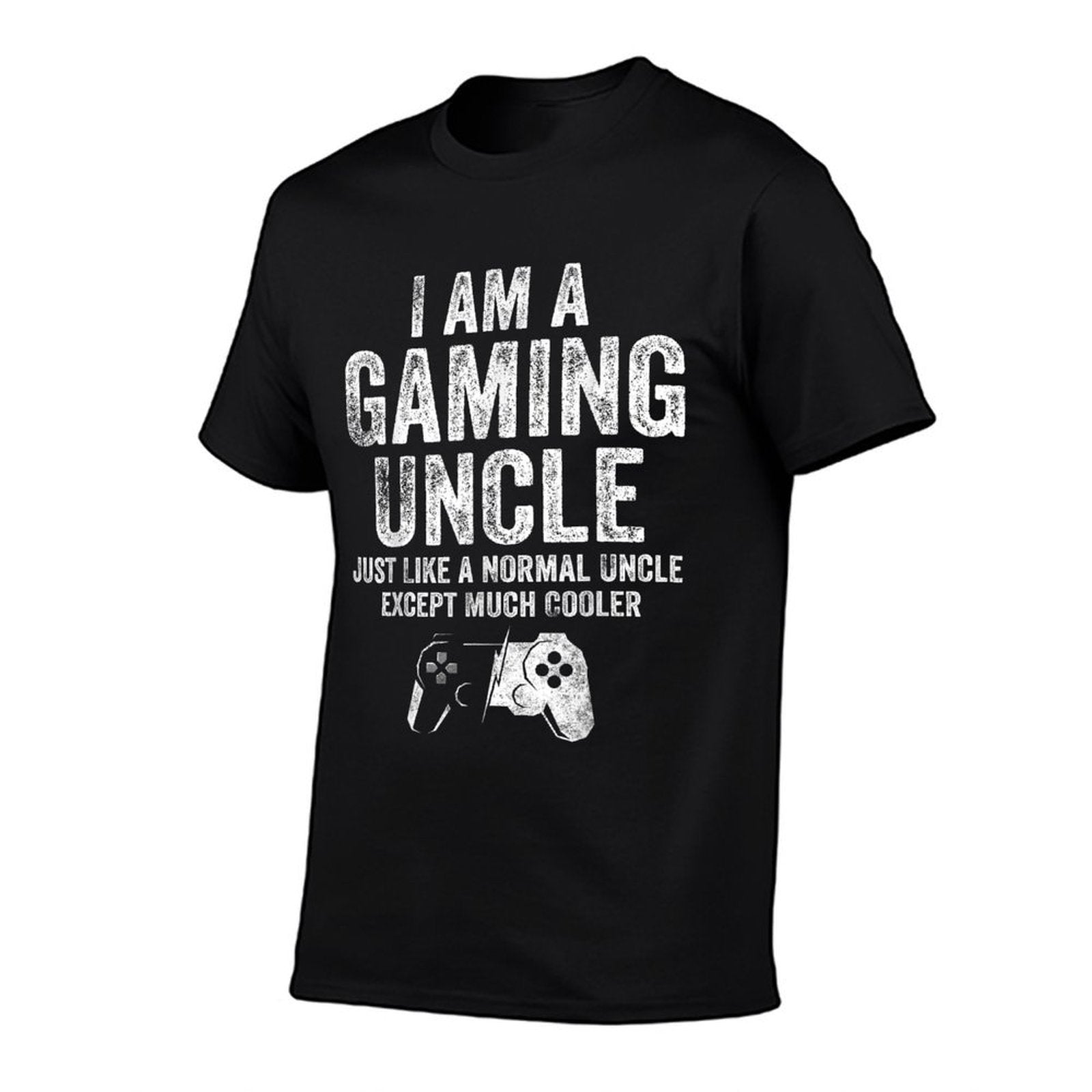 I Am A Gaming Uncle Funny Video Gamer Gift Video Game Lover  Trendy Pattern T-Shirt