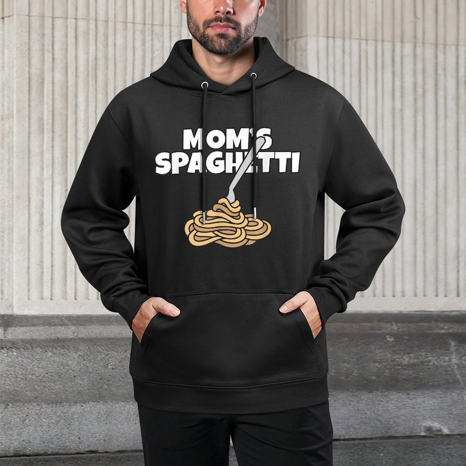 Moms Spaghetti And Meatballs Love Italian Food Gifts Foodies Durable Construction Hoodie