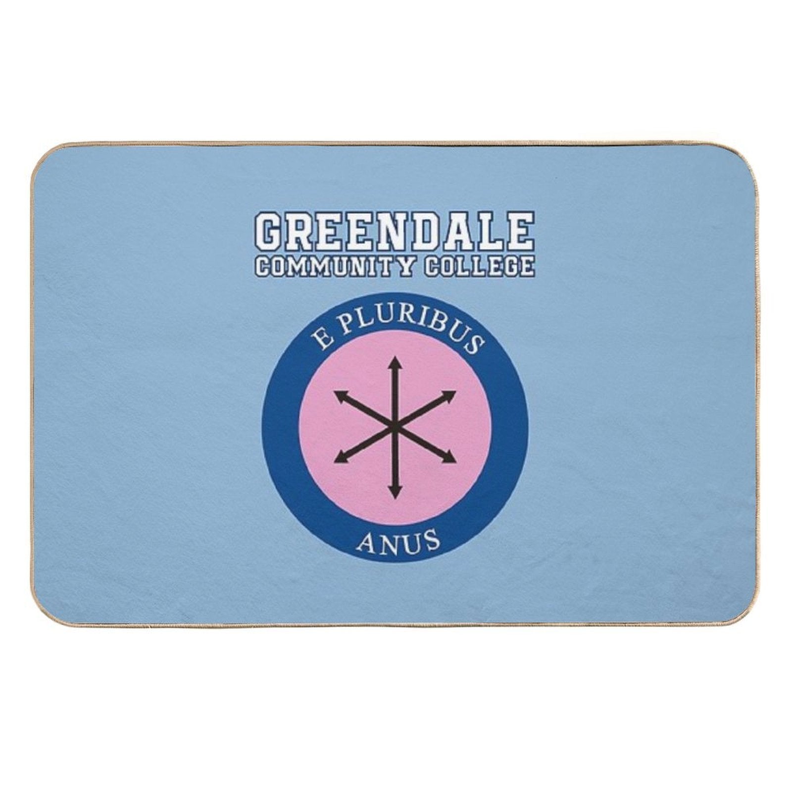 E Pluribus Anus  Pet-Safe Bath Mat