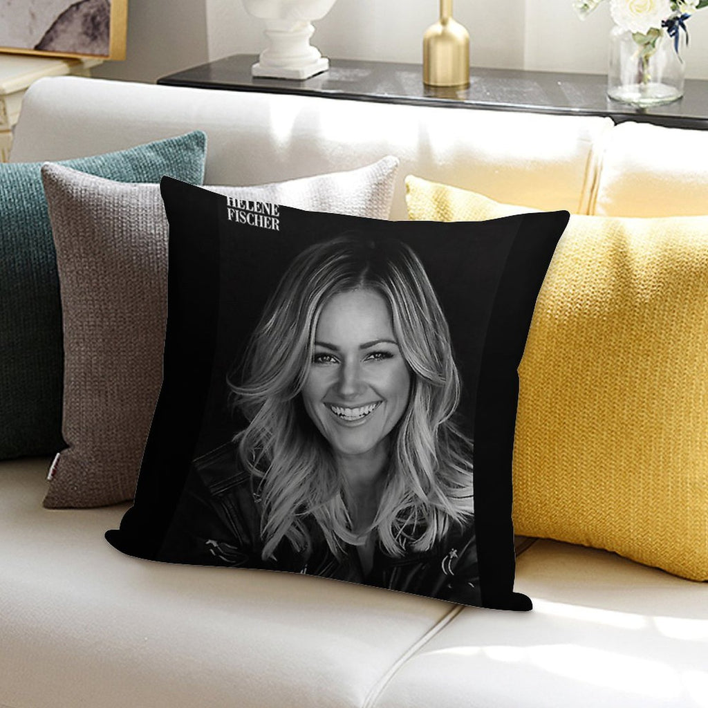 Helene Fischer Soft Shrink-Resistant Throw Pillow