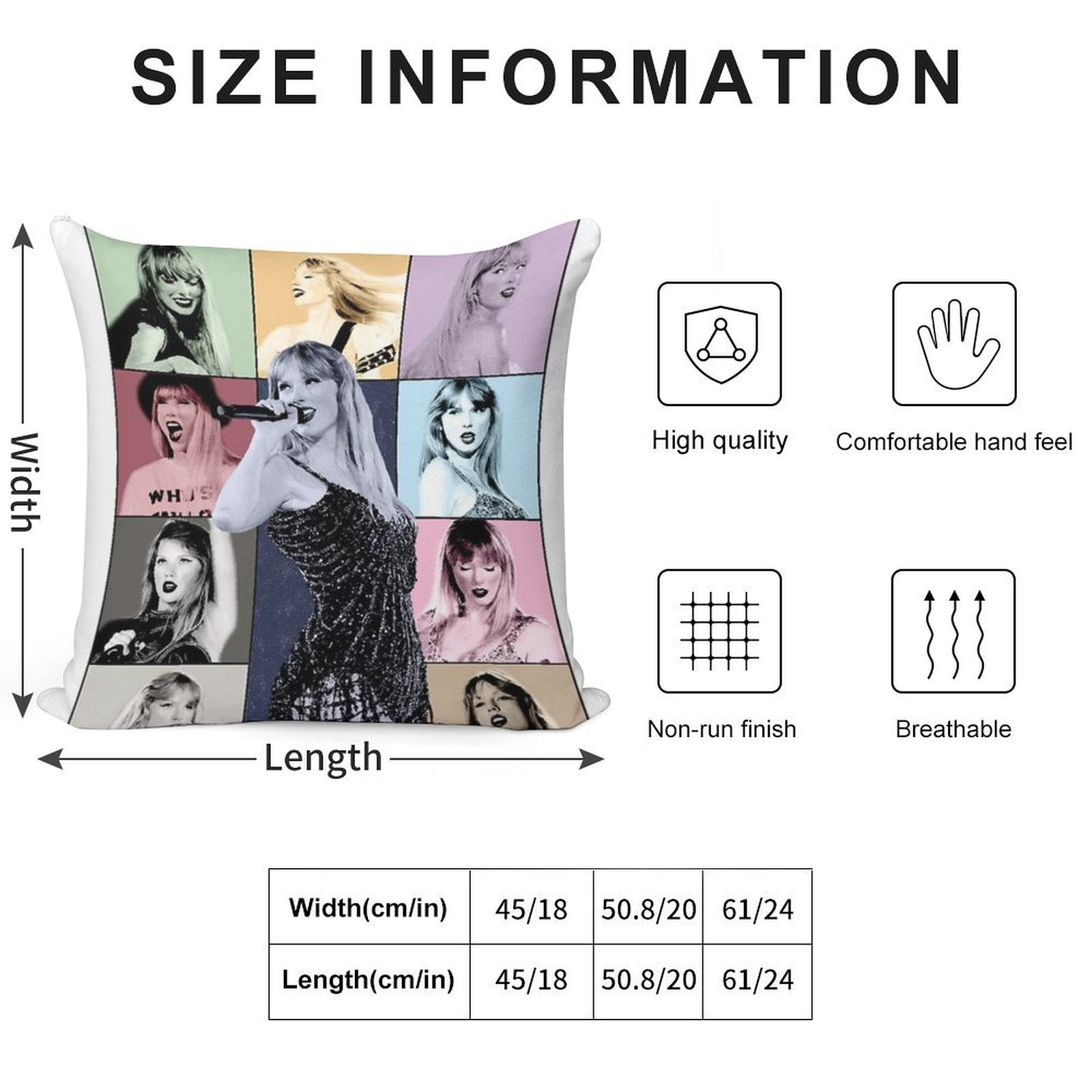 섹시한 Sweet Soft Multiple Sizes Throw Pillow