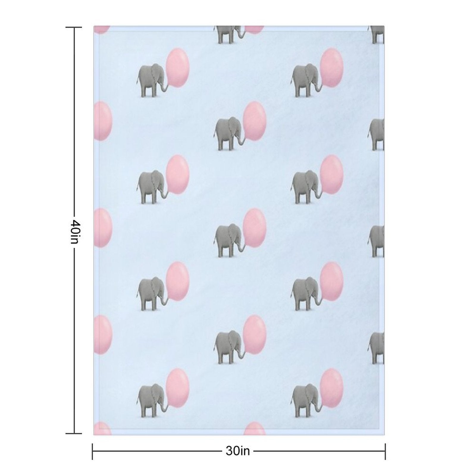 Jumbo Bubble Gum Velvety-soft Throw Blanket