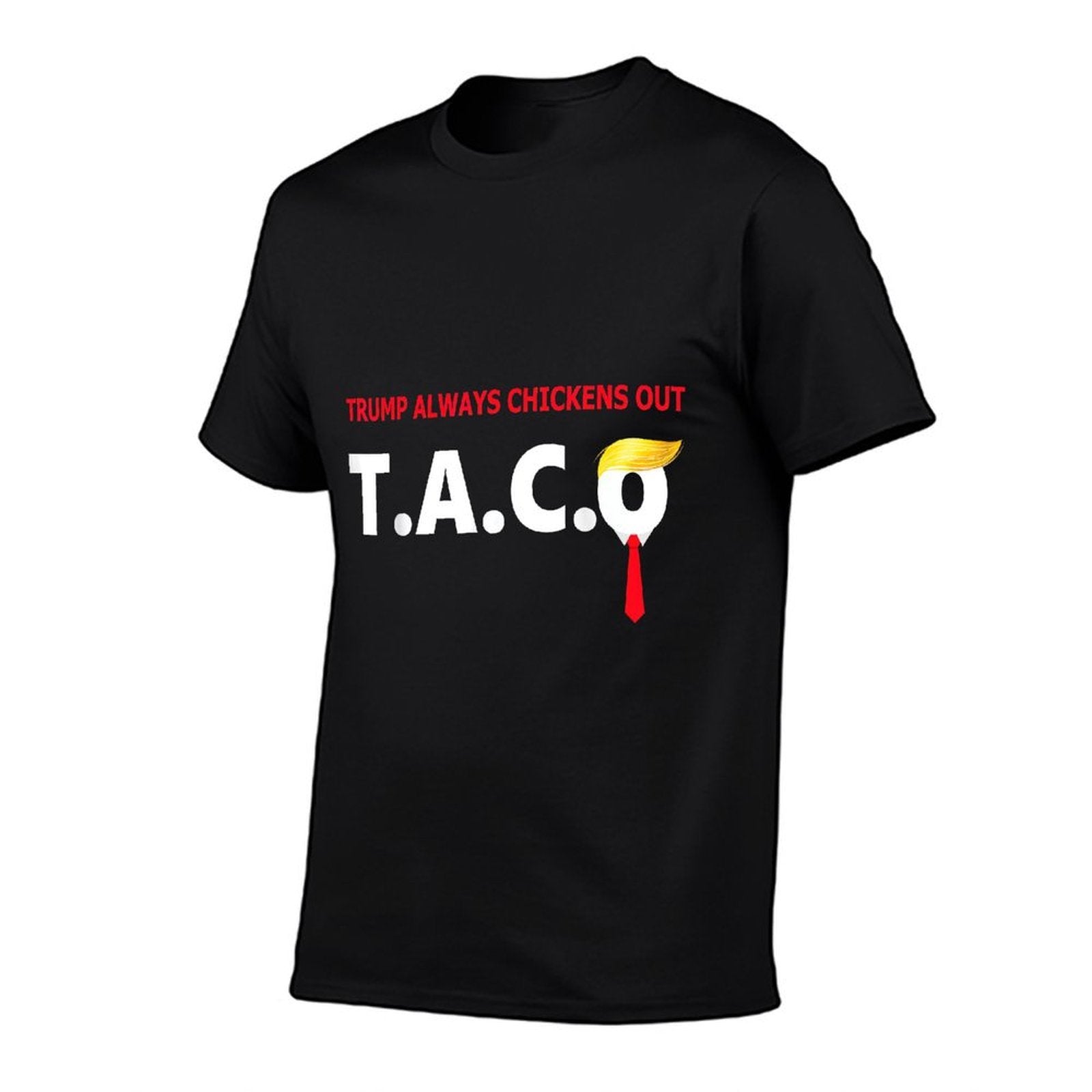 Funny Taco Trump Always Chickens Out T.A.C.O  Vintage-inspired T-Shirt