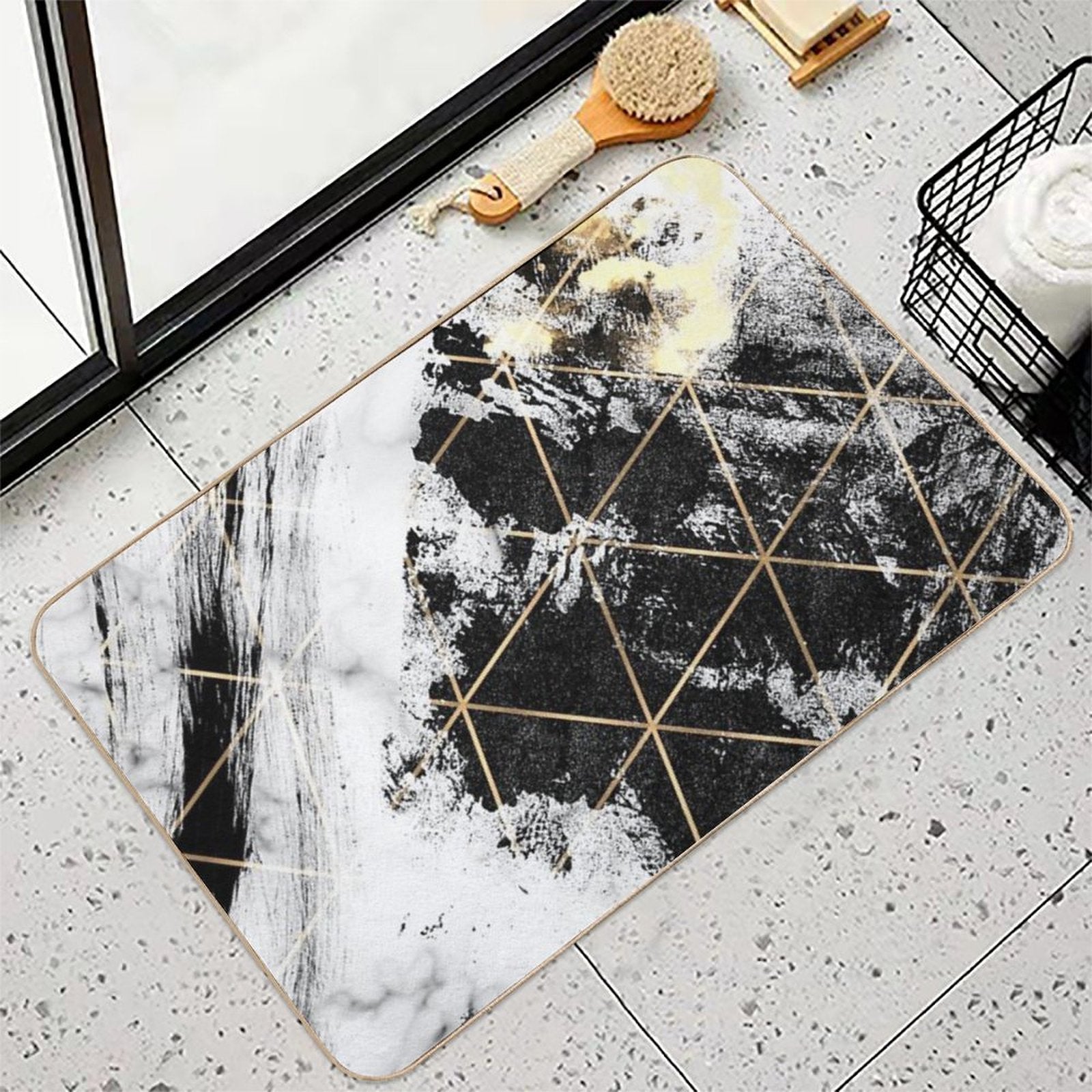 All The Words To What's Unspoken  Dirt-Trapping Bath Mat