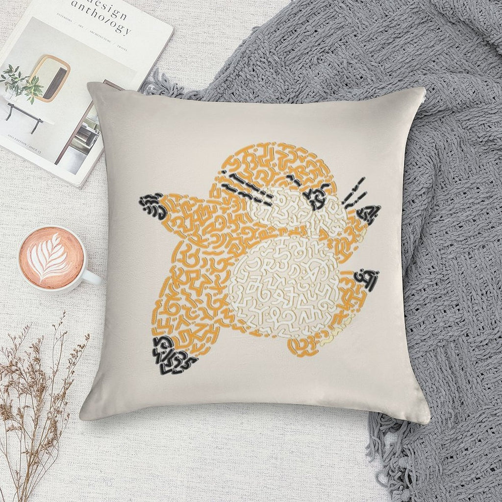 Monty Mole Soft Easy Maintenance Throw Pillow