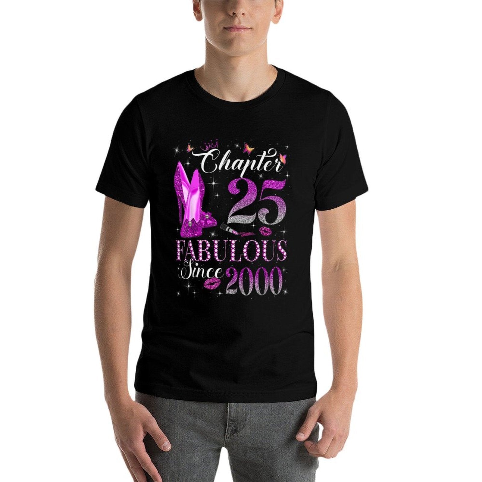 Chapter 25 Fabulous Since 2000 25Th Birthday Gift For Women  Soft T-Shirt