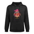 Gobble Turkey Day Happy Thanksgiving Toddlers Girls Kids Durable Construction Hoodie