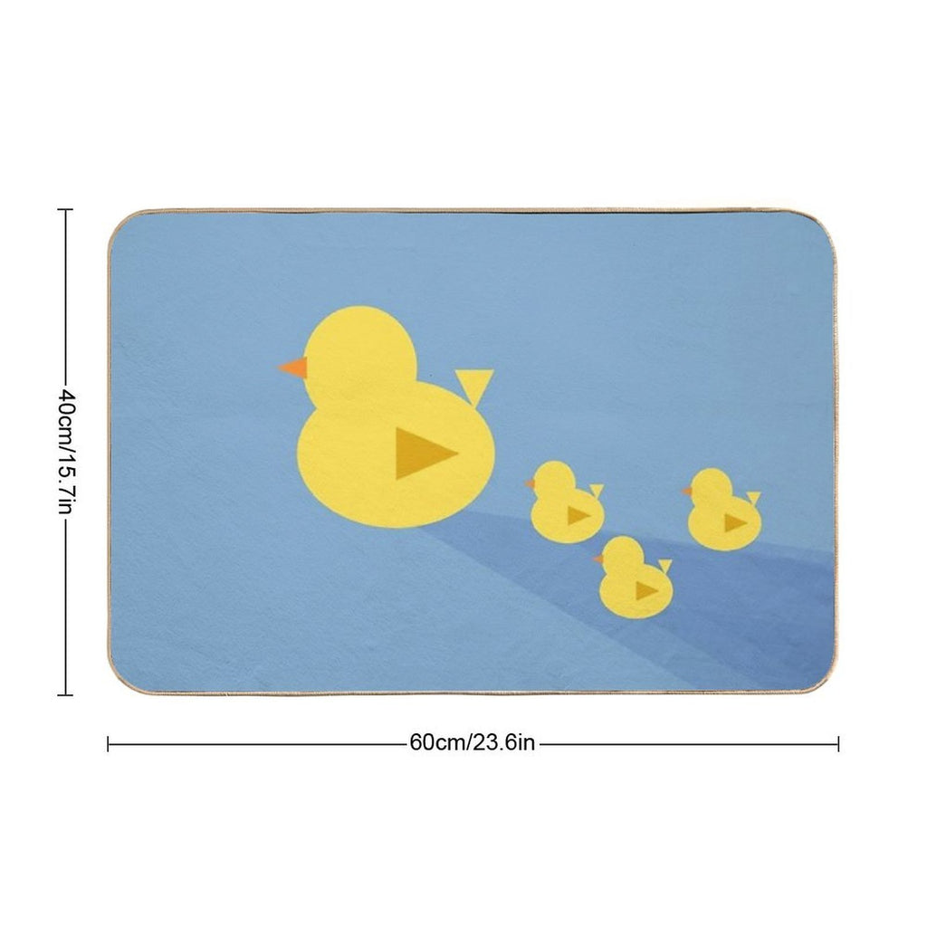 Animal Prints Collection - DUCKIE  Stain-Proof Bath Mat