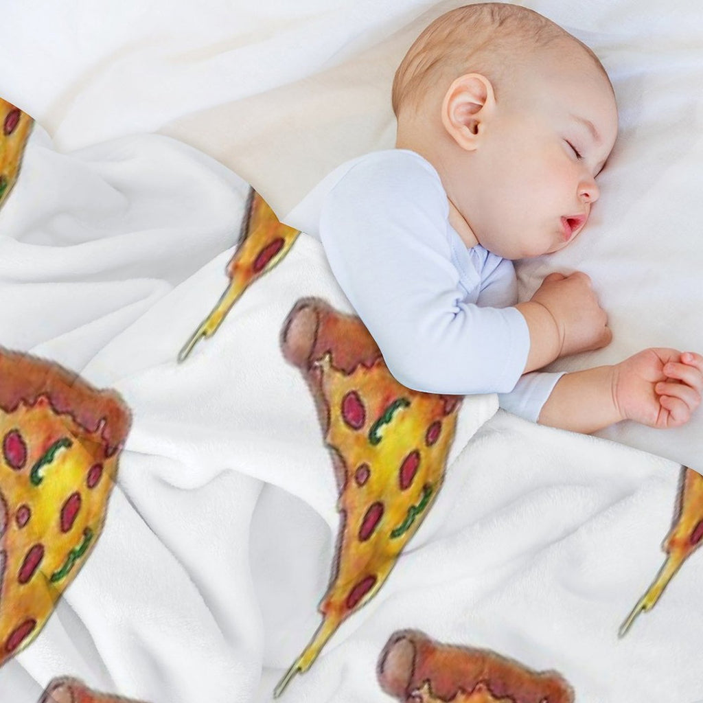 Pizza Slice Lightweight Throw Blanket