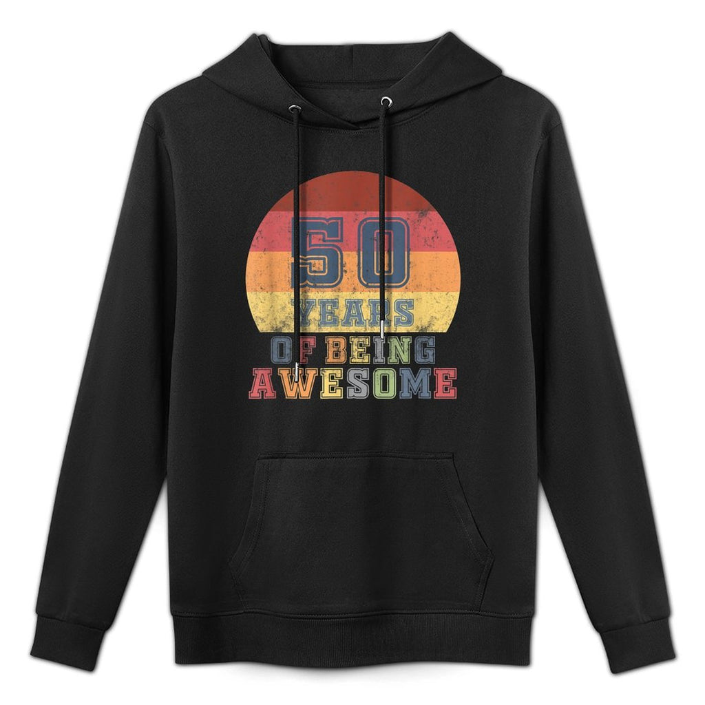 50th Birthday Women Mom Gift for 50 Year Old Dad Men Pilling-Resistant Hoodie