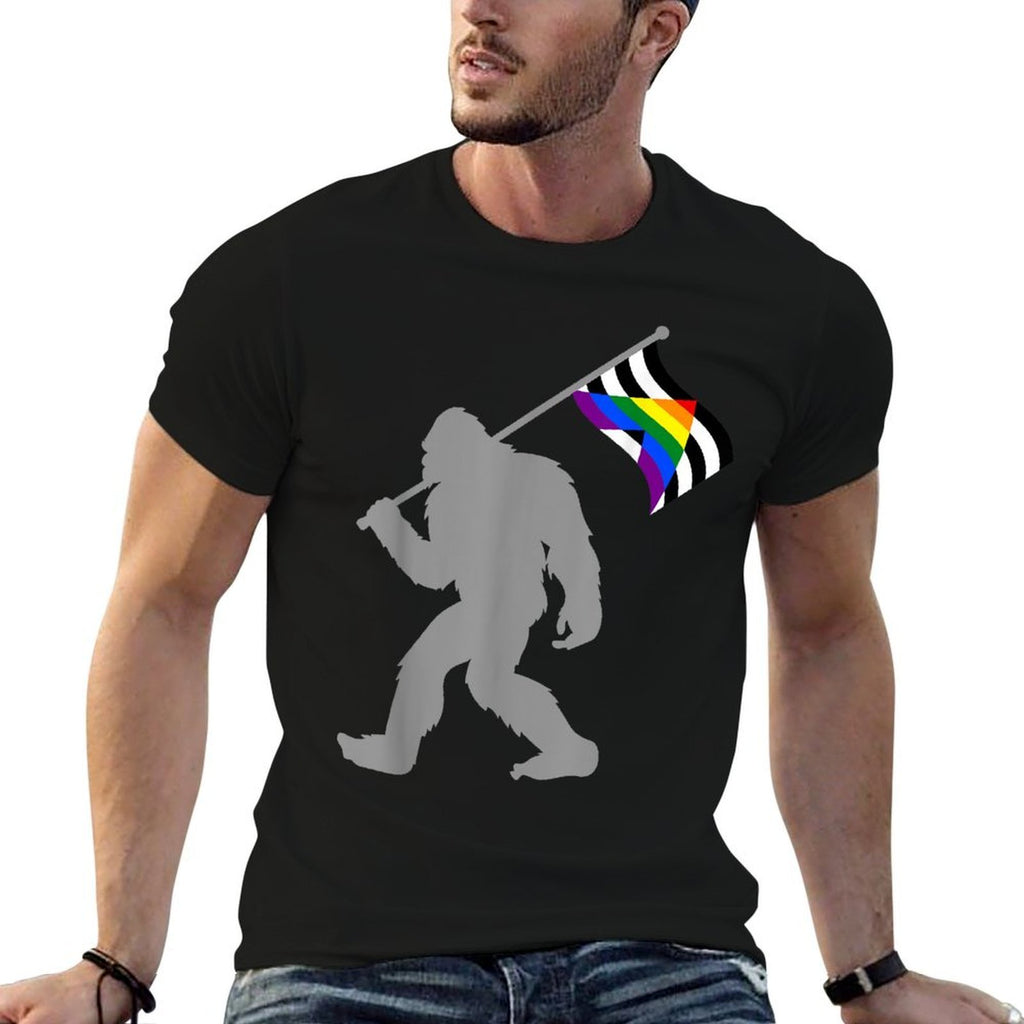 LGBTQ Straight Alliance Pride on Straight Gay Ally  Lightweight T-Shirt