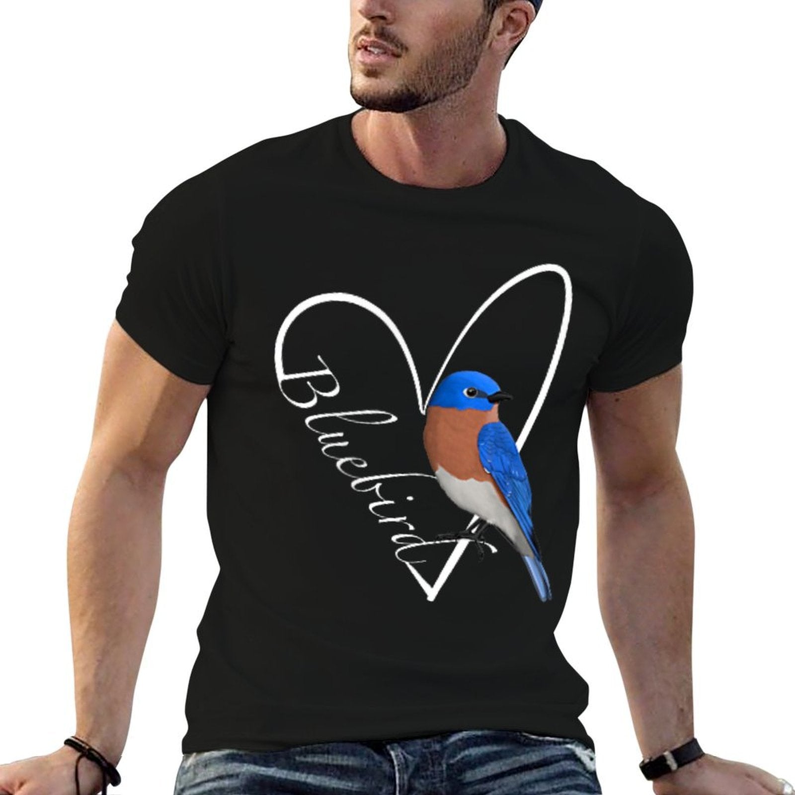 Bluebird Bird Birdlover Birdwatcher Animal Biologist  Classic T-Shirt