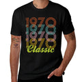 50th Birthday 1970 Vintage Retro Classic  Soft T-Shirt