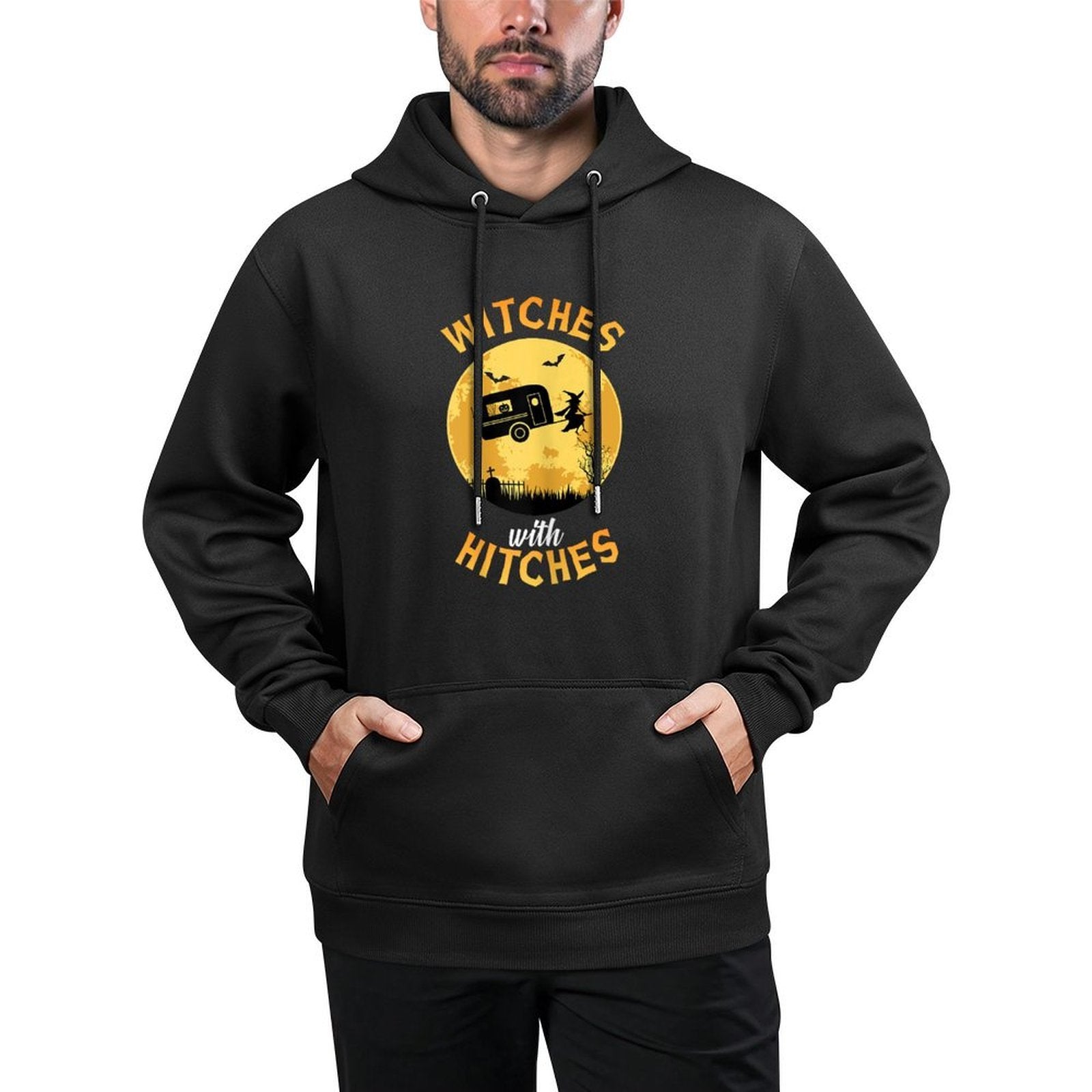 Witches With Hitches T RV Camping Costume Idea Nature Layering Staple Hoodie
