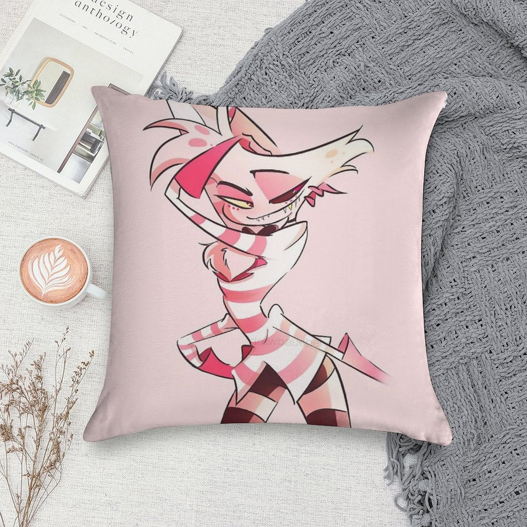 Angel Dust Soft Bedroom Essential Throw Pillow