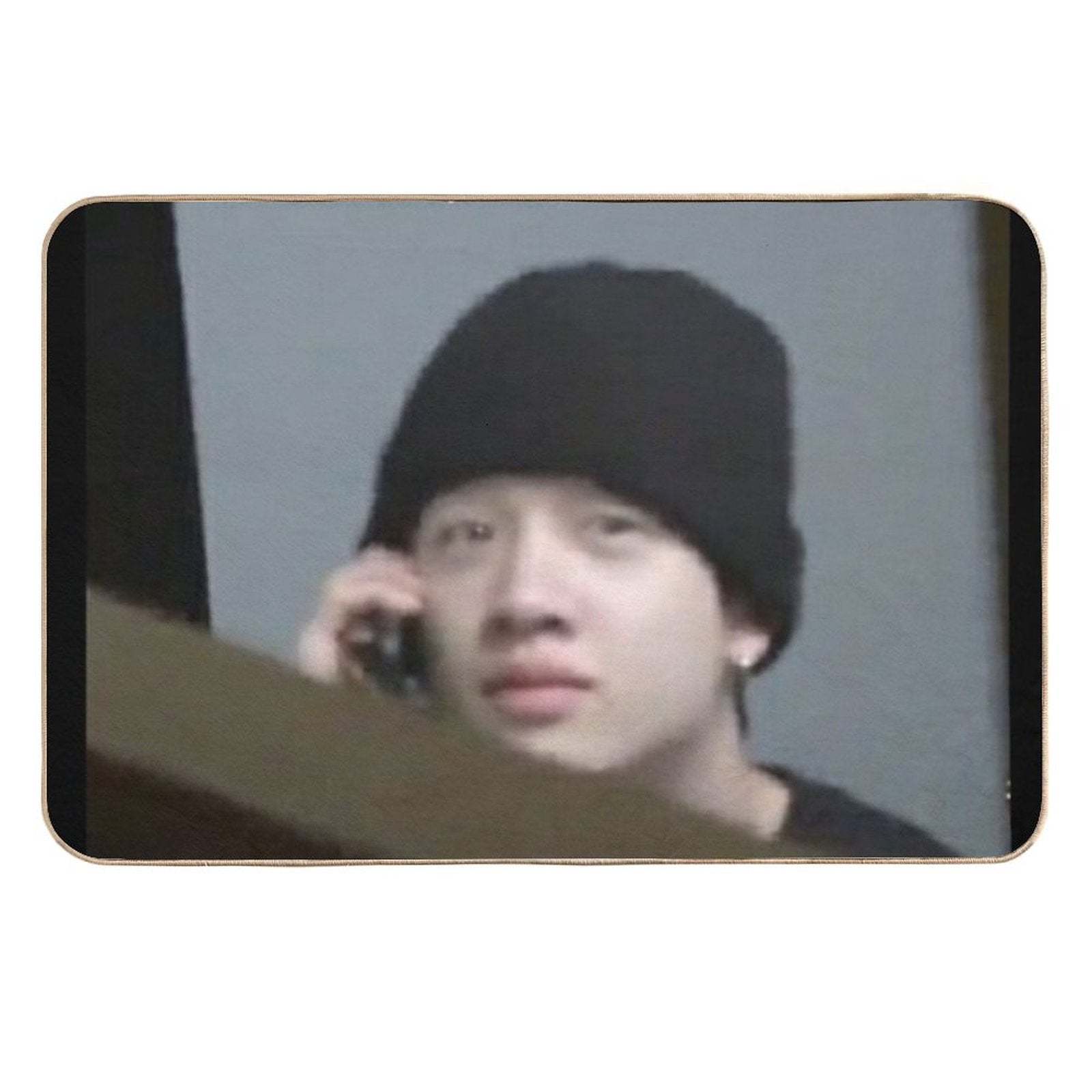 Bang Chan Cellphone Meme  Multi-Purpose Bath Mat