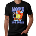 Nickelodeon SpongeBob SquarePants Nope Not Today  Tagless Design T-Shirt
