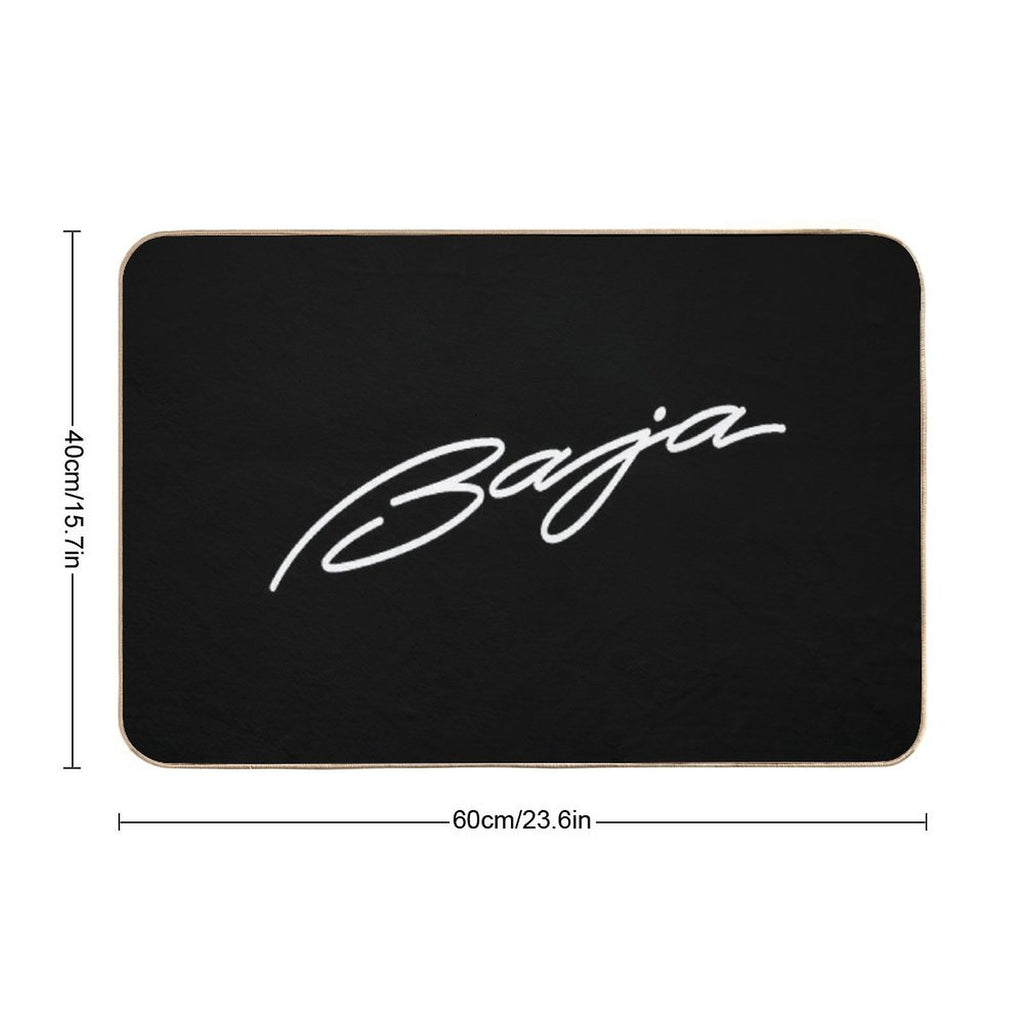 Baja Symbol  Eco-Friendly Bath Mat